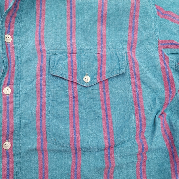 WOOLRICH Vintage Short Sleeve Button Up Size XL - Picture 3 of 4